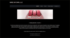 Desktop Screenshot of mindurown.com