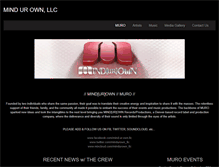 Tablet Screenshot of mindurown.com